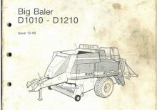 Balirke za četvrtaste bale Ford-NH D 1210 CC
