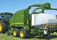 Balirke za okrugle bale John Deere 744 Premium MaxiCut Kombi