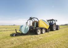 Balirke za okrugle bale New Holland Roll Baler 125 Combi