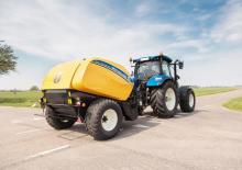 Balirke za okrugle bale New Holland Roll-Baler 125 Cropcutter Combi 
