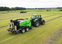 Balirke za okrugle bale DEUTZ-FAHR RV 126 L