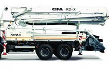 Betonske pumpe montirane na kamion CIFA K2X