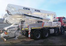 Betonske pumpe montirane na kamion CIFA K35L