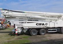 Betonske pumpe montirane na kamion CIFA K55L