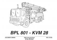 Betonske pumpe montirane na kamion SCHWING-Stetter KVM 28/24