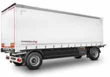 Bočne zavjese/prikolice s ceradom Schwarzmüller 2-axle sliding tarpaulin platform trailer