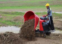 Damperi na gusjenicama Hinowa HS1103
