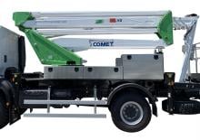 Dizala sa zglobnom granom montirana na kamion Comet Eurosky 31-2-17 HQ JIB