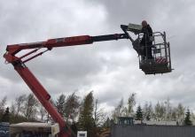 Dizala sa zglobnom granom montirana na kamion Herkules - Lift TK 19-12*