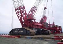 Dizalice gusjeničari - Rešetkasta grana Terex-Demag CC 12600
