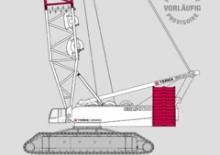 Dizalice gusjeničari - Rešetkasta grana Terex-Demag CC 5800
