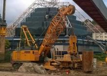 Dizalice gusjeničari - Rešetkasta grana Liebherr HS 8070