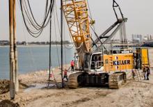 Dizalice gusjeničari - Rešetkasta grana Liebherr HS 8130