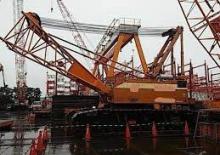 Dizalice gusjeničari - Rešetkasta grana Hitachi KH 850-3