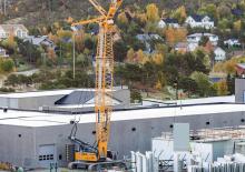 Dizalice gusjeničari - Rešetkasta grana Liebherr LR 1250.1