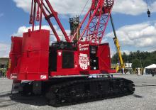 Dizalice gusjeničari - Rešetkasta grana Manitowoc MLC100-1