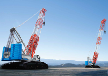 Dizalice gusjeničari - Rešetkasta grana Hitachi Sumitomo SCX3500-3