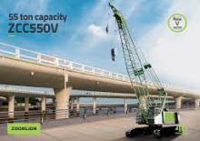 Dizalice gusjeničari - Rešetkasta grana Zoomlion ZCC550V
