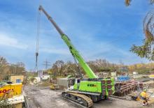 Dizalice gusjeničari - Teleskopska grana Sennebogen 6103 E