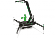 Dizalice gusjeničari - Teleskopska grana BG Lift M 400 Li-ion