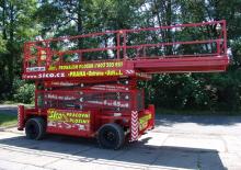 Dizalice na škare na kotačima Holland-Lift HL-220 D25 4WD/P/N