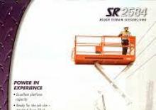 Dizalice na škare na kotačima Snorkel SR 2584