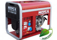 Dizelski generatori Mosa GE 6500 DES/GS
