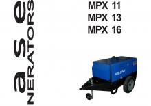 Dizelski generatori Mase MPX 11