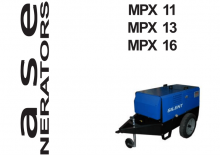 Dizelski generatori Mase MPX 13