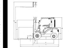 Dizelski viljuškari DanTruck 3430 DY