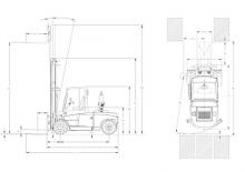 Dizelski viljuškari DanTruck 9689 Power +