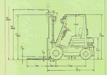 Dizelski viljuškari Komatsu FD 10 T-15