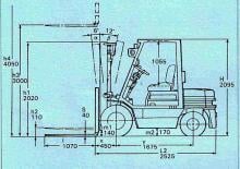 Dizelski viljuškari Komatsu FD 20 T 11