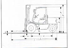 Dizelski viljuškari Komatsu FD 50 Z-1 E
