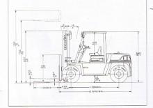 Dizelski viljuškari Komatsu FD 60-7