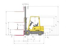 Dizelski viljuškari Hyster H1.50 XM