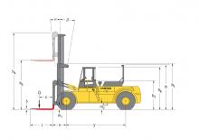 Dizelski viljuškari Hyster H 22.00 F