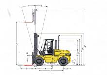 Dizelski viljuškari Hyster H 9.00 XM