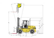 Dizelski viljuškari Hyster H 9.00 XM