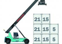 Dohvatni slagač Konecranes SMV 2518 TC 3