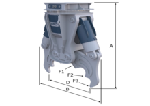 Drobilice za beton FRD VX130ER 