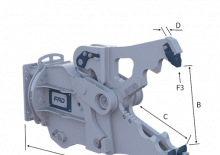 Drobilice za beton FRD VXM25ERC