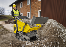 Električni damperi gusjeničari Wacker Neuson DT10e