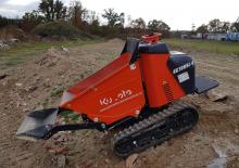 Električni damperi gusjeničari Kubota KC70VSL-4e