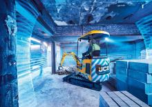 Električni rovokopač gusjeničar JCB 19C-IE
