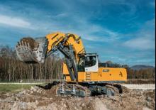 Električni rovokopač gusjeničar Liebherr R 992-E