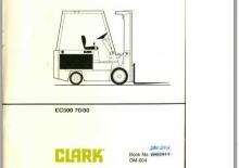Električni viličari Clark EC 500 70