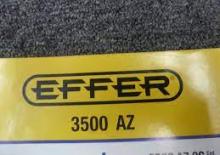 Hidraulične utovarne dizalice Effer 3.500 AZ 2S