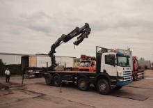 Hidraulične utovarne dizalice Hiab 400-7 Jib 65 X-3