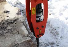 Hidraulični čekači Sandvik BR 333